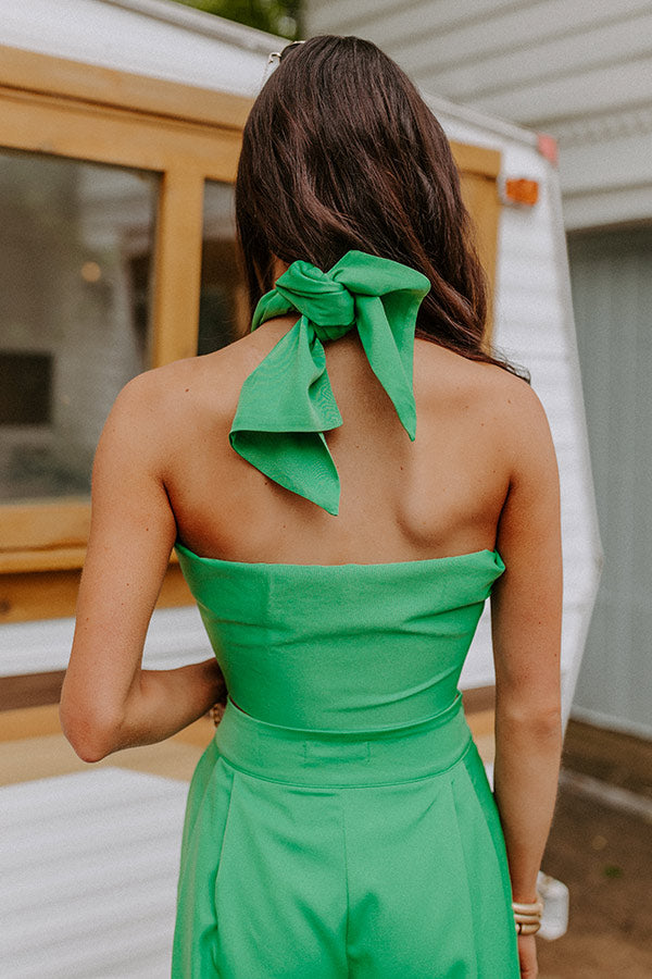 Premium Royal Green Wrap Top - Ultimate Styling Versatility