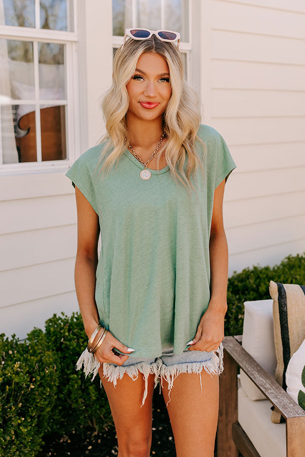 Premium Linen-Blend Shift Top - Effortless Summer Style