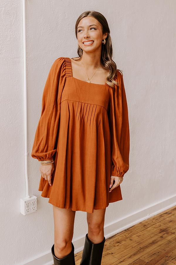 Ultimate Linen-Blend Mini Dress - Effortless Elegance