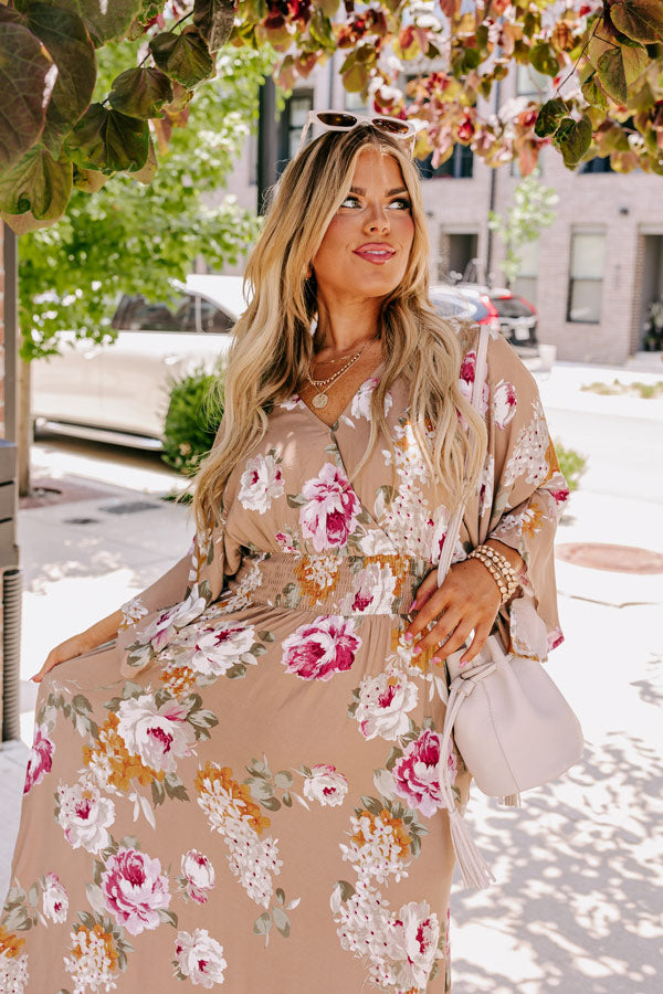 Ultimate Romantic Floral Maxi Dress - Change It Up Collection