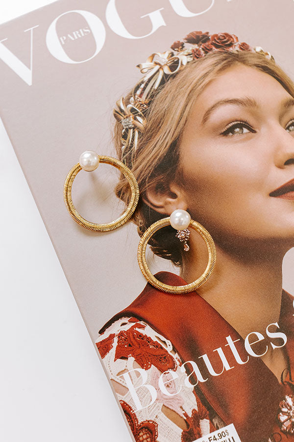 Premium Sweet Elegance Hoop Earrings
