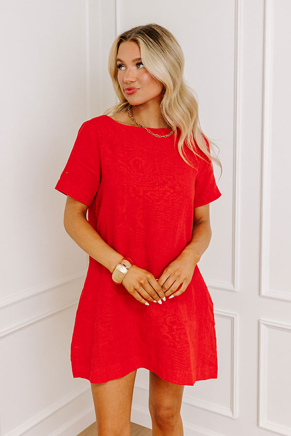 Premium Nashville Linen Shift Dress - Ultimate Summer Style