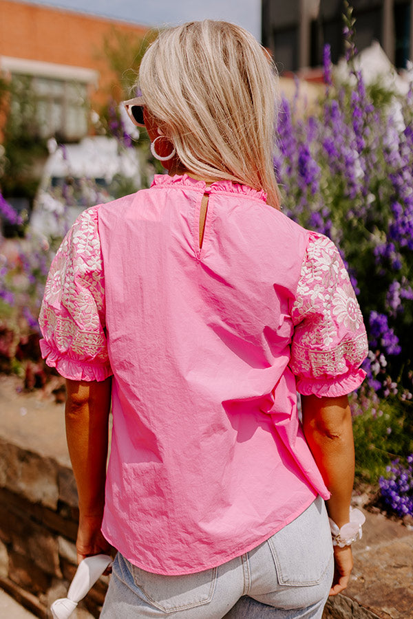 Ultimate Summer Style Embroidered Top
