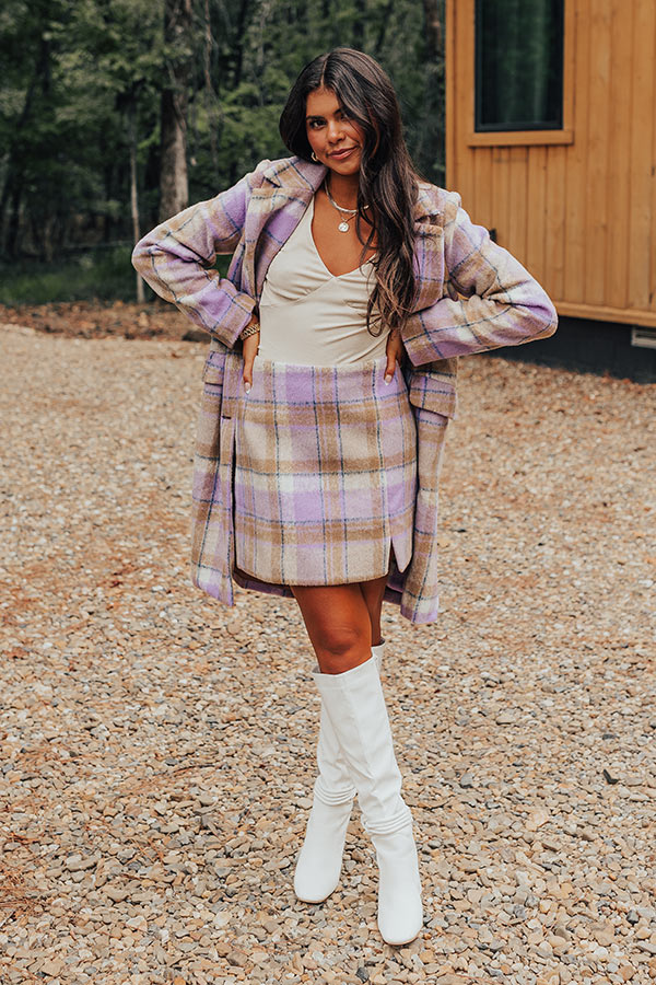 Ultimate Falling For You Plaid Skirt - Premium Style & Comfort